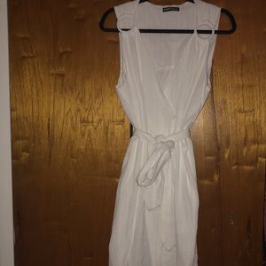 Shein size L wrap dress.